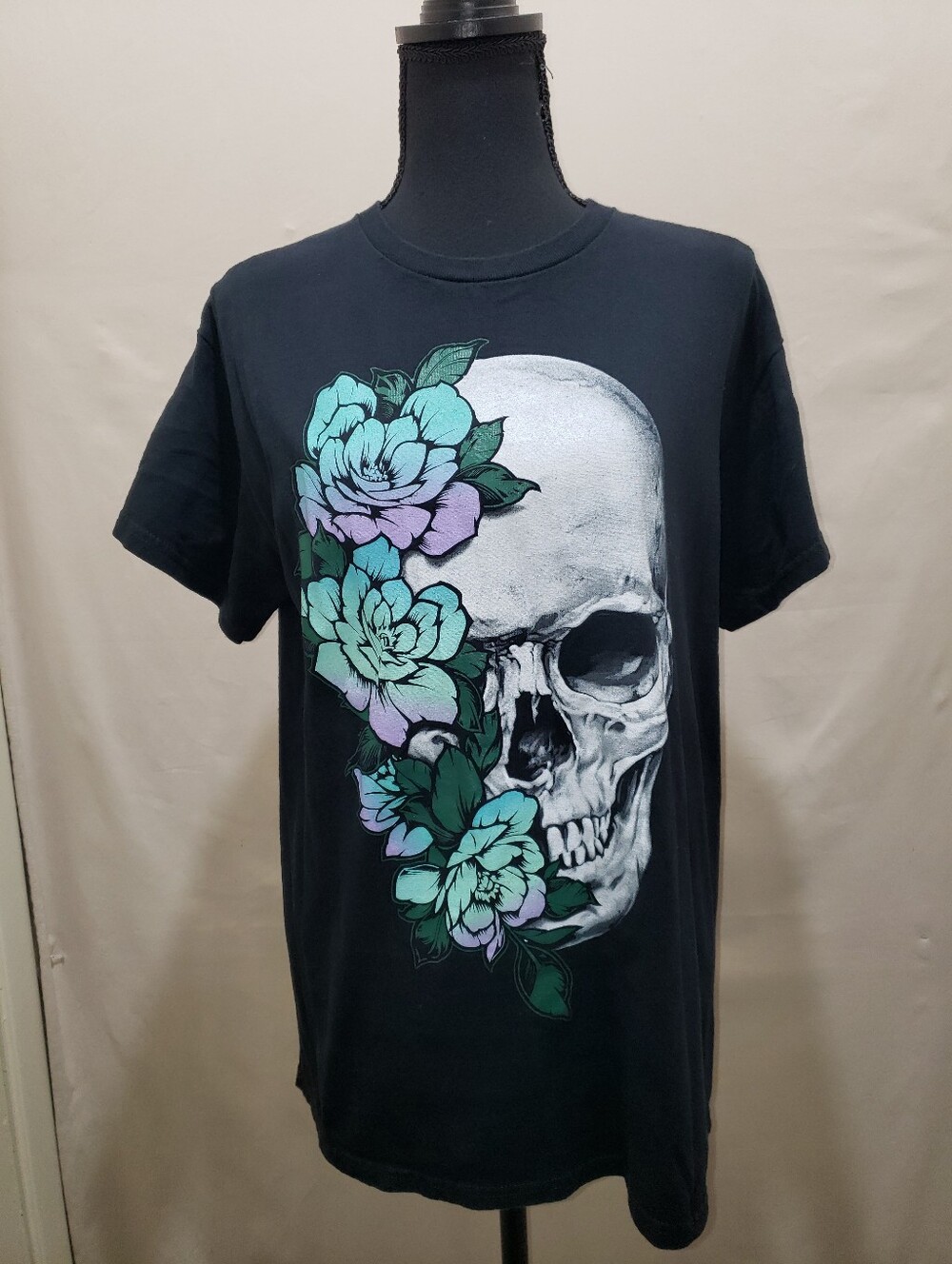 DOM Skull Floral T-shirt